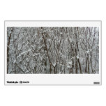 Snow Covered Branches Winter Wall Sticker