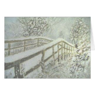 Snow Covered Bridge Cards