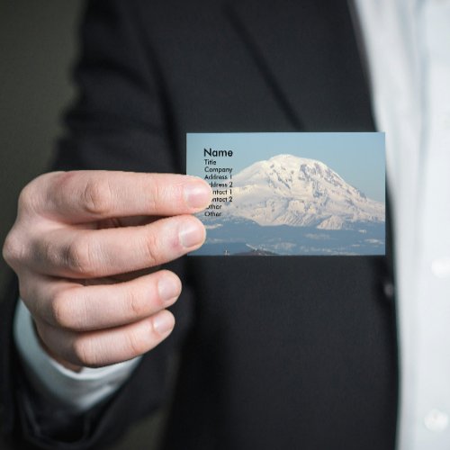 Mount Adams Business Card