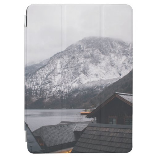 SNOW-COVERED MOUNTAIN NEAR BODY OF WATER iPad AIR COVER