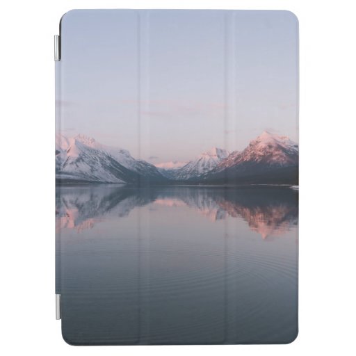 SNOW COVERED MOUNTAIN NEAR LAKE DURING DAYTIME iPad AIR COVER