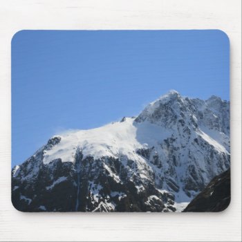 Snow Covered Mountain Top Mouse Pad by ImageAustralia at Zazzle