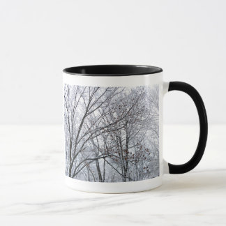 Snow-covered Oak Tree Mug
