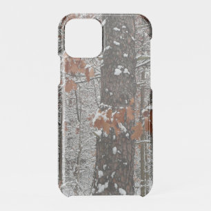 Snow Covered Oak Trees Winter Nature Photography iPhone 11 Pro Case