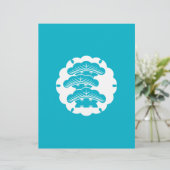 Snow-covered three-tiered pine in rice cake (Standing Front)