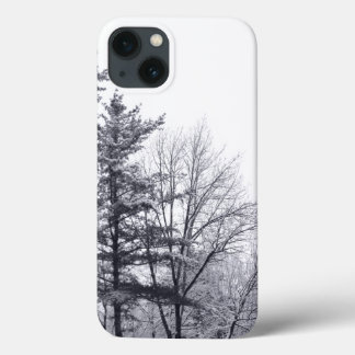 Snow-covered Trees: Vertical iPhone 13 Case