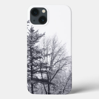 Snow-covered Trees: Vertical iPhone 13 Case