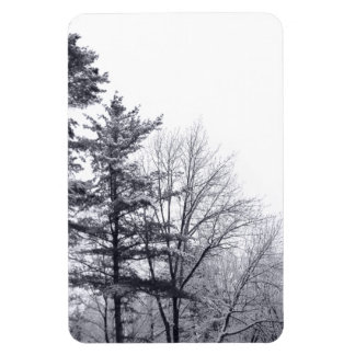 Snow-covered Trees: Vertical Magnet