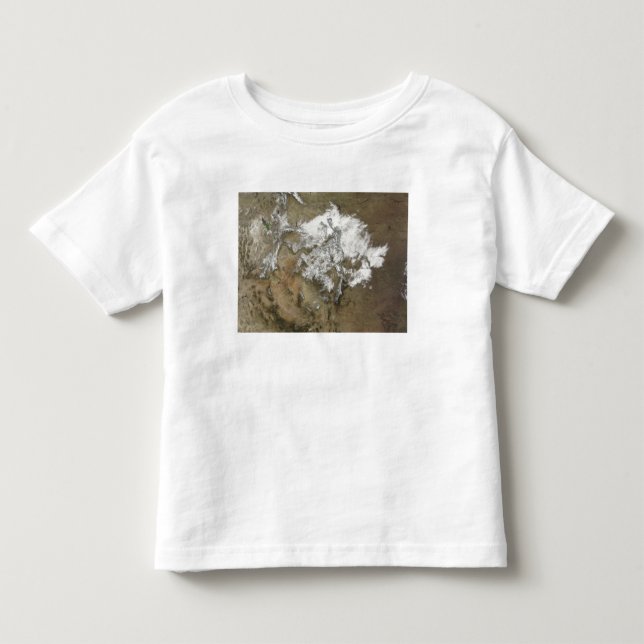 Snow covers the Rocky Mountains in United State Toddler T-shirt (Front)