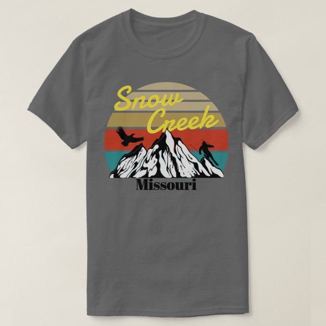 Snow Creek ski Missouri T-Shirt (Design Front)