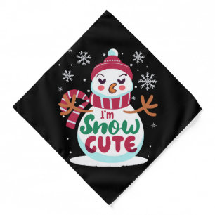 Snow Cute! Embrace the Winter Charm of Christmas Bandana