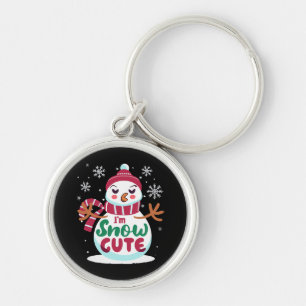 Snow Cute! Embrace the Winter Charm of Christmas Keychain