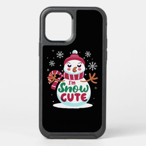 Snow Cute Embrace the Winter Charm of Christmas OtterBox Symmetry iPhone 12 Pro Case