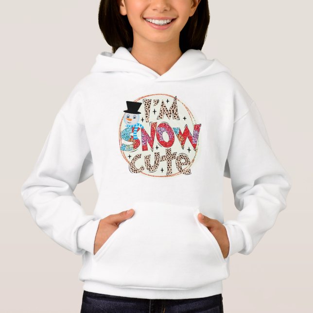 Snow Cute Hoodie (Front)