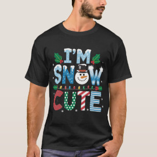 Snow Cute T-Shirt: Adorable Winter Vibes T-Shirt
