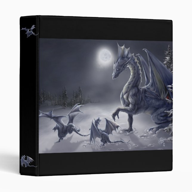 Snow Day Binder (Front/Spine)