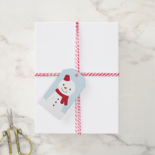 Snow Day - Bunny & Snowman Gift Tags