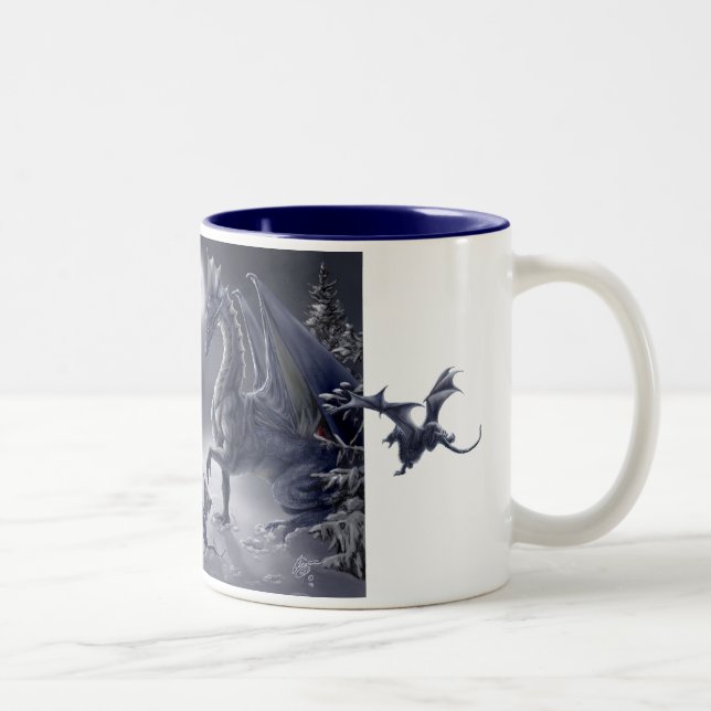 Snow Day Two-Tone Coffee Mug (Right)