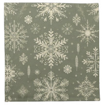 Snow Days Cotton Cloth Napkins (set of 4)