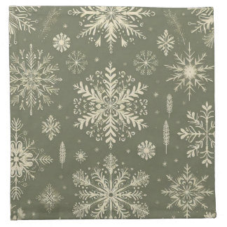 Snow Days Cotton Cloth Napkins (set of 4)