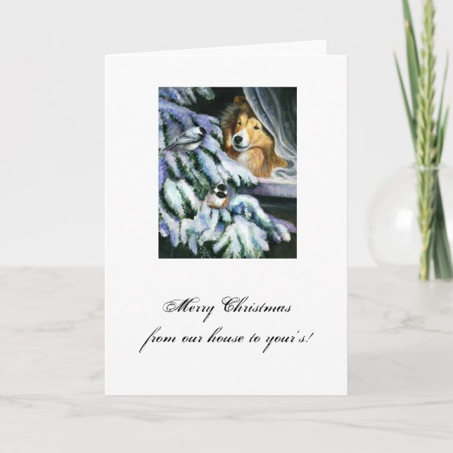 Snow Days Holiday Card (Front)