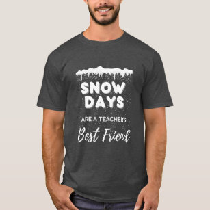 Snow Day T Shirts T Shirt Designs Zazzle