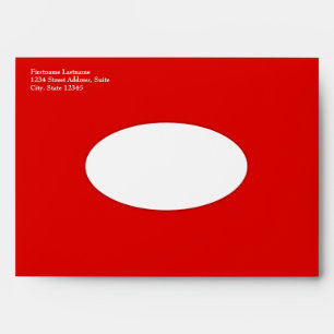 Snow Deerie - Custom Envelope for 5x7 Invitation