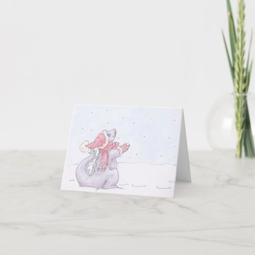 Snow Dragon Greeting and Note Cards
