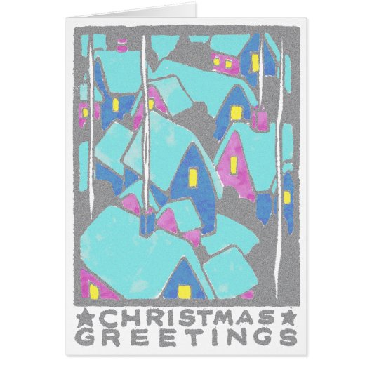 Snow-Draped Hamlet Cards (Front)