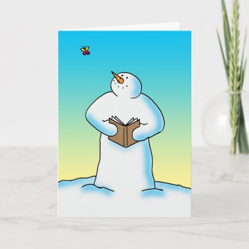 Snow Drift Holiday Card