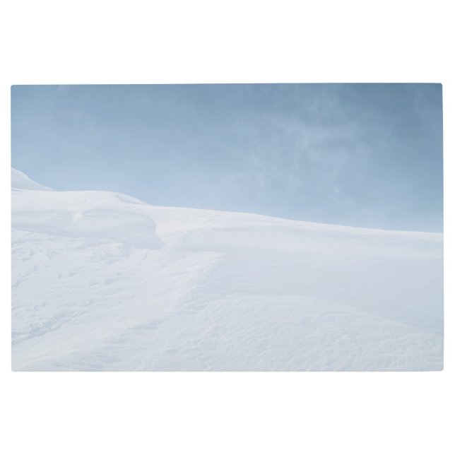 Snow Drift Metal Print (Front)