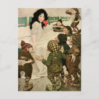 “Snow-Drop and the Seven Little Men” Postcard