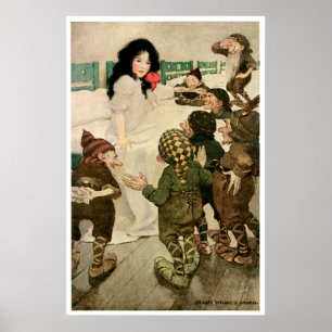 “Snow-Drop and the Seven Little Men” Poster