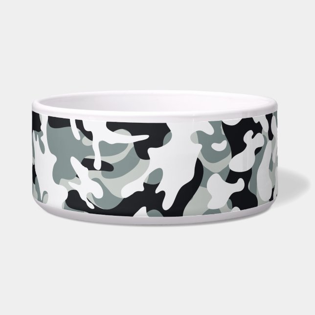 Snow Dust Camouflage    Bowl (Front)