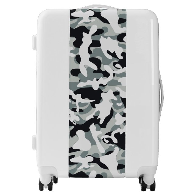 Snow Dust Camouflage  Luggage (Front)