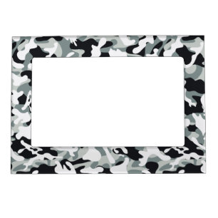 Snow Dust Camouflage  Magnetic Frame
