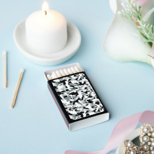 Snow Dust Camouflage Matchboxes