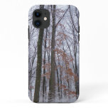 Snow Dusted Forest Winter Landscape Photography iPhone 11 Case