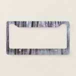 Snow Dusted Forest Winter Landscape Photography License Plate Frame