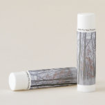 Snow Dusted Forest Winter Landscape Photography Lip Balm