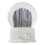 Snow Dusted Forest Winter Landscape Photography Snow Globe