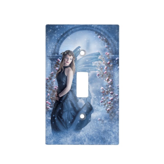 Snow Fairy Light Switch Cover (Front)