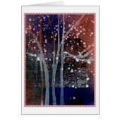 Snow Fall - Blank Card (Front)