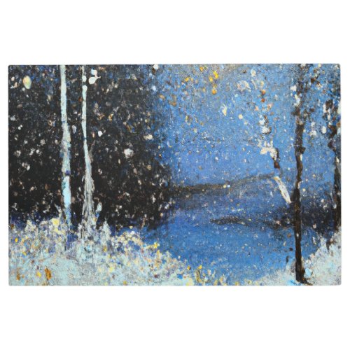 Snow Fall  Metal Print