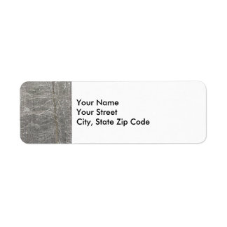 Snow Falling return address label