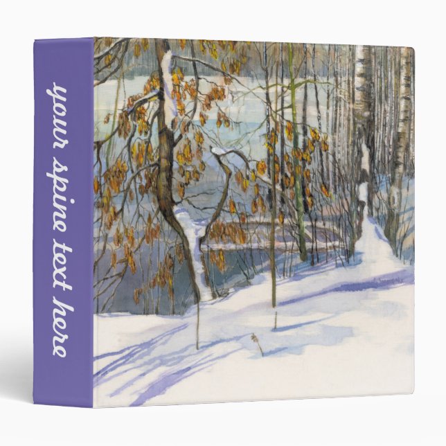 Snow fell binder (Front/Spine)