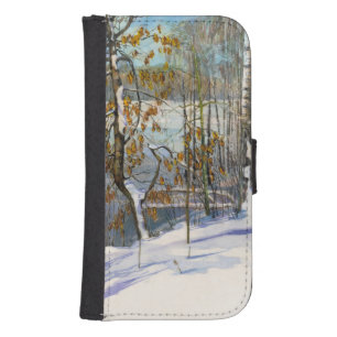 Snow fell phone wallet