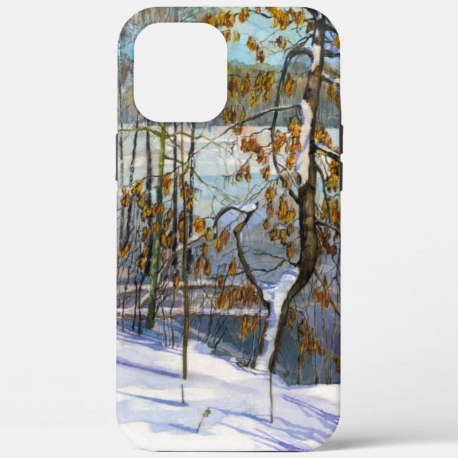 Snow fell Watercolor  Case-Mate iPhone Case (Back)