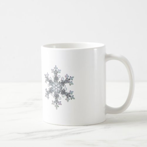 Snow flake coffee mug