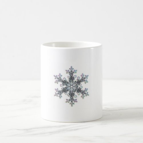 Snow flake coffee mug